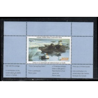 Canada 2002 King Eider  Duck Conservation stamp unused van Dam FWH18