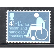 Great Britain Sc B1 1976 Handicapped stamp mint NH
