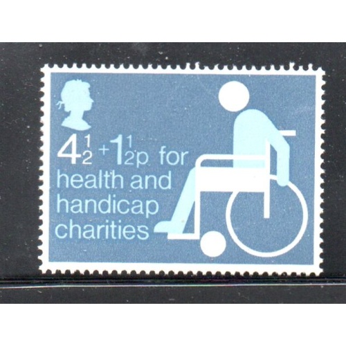 Great Britain Sc B1 1976 Handicapped stamp mint NH