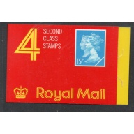 Great Britain Scott BK307 1990 MH191a in booklet mint NH