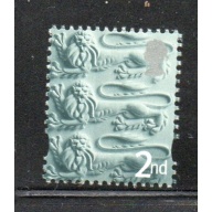 Great Britain England Sc 1 2001 "2nd" 3 Lions stamp mint NH