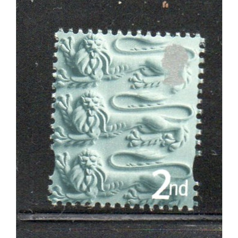 Great Britain England Sc 1 2001 "2nd" 3 Lions stamp mint NH