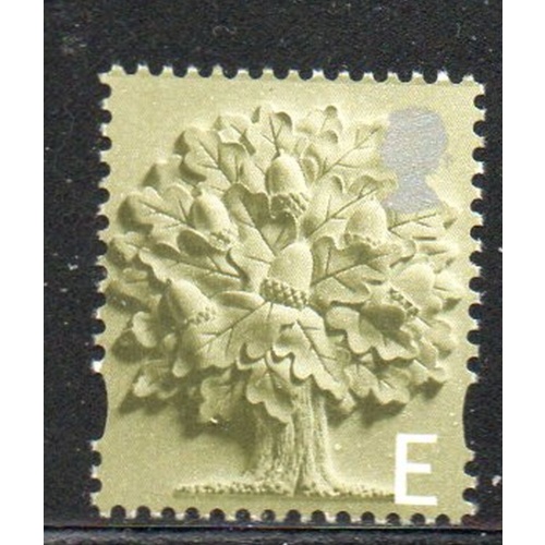 Great Britain England Sc 3  2001 "E"  Oak Tree stamp mint NH
