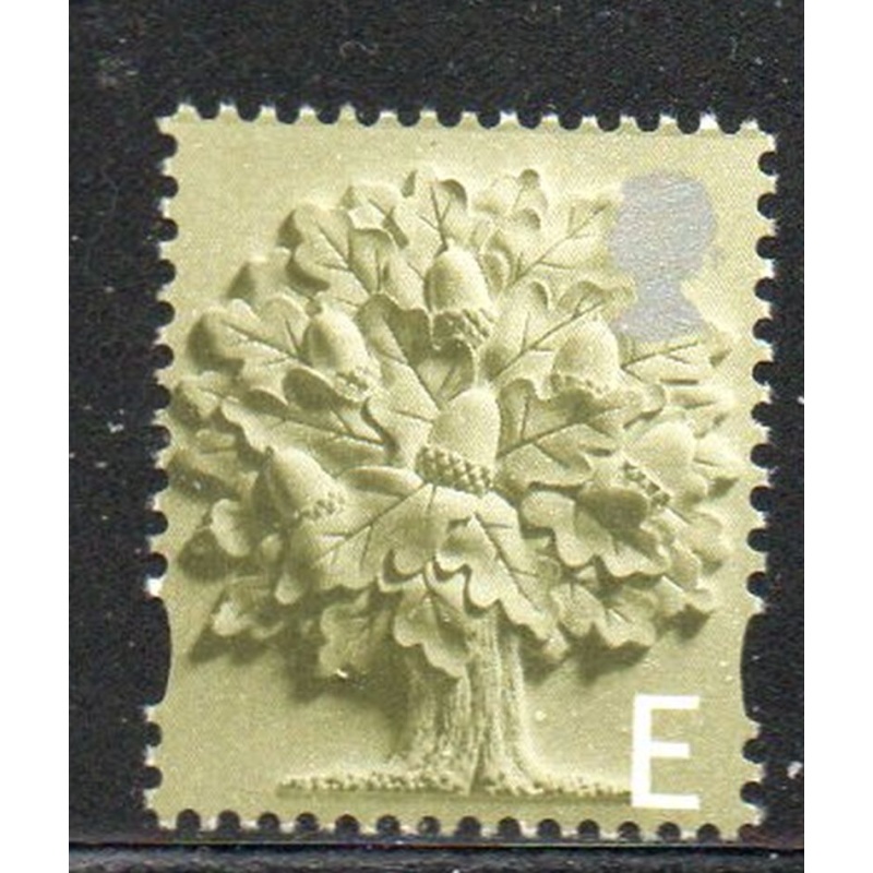 Great Britain England Sc 3  2001 "E"  Oak Tree stamp mint NH