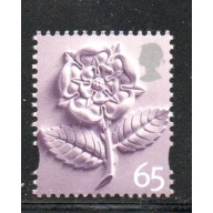 Great Britain England Sc 4  2001 65p Tudor Rose stamp mint NH