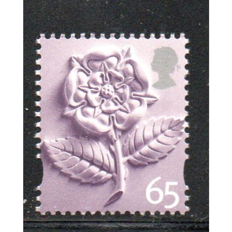 Great Britain England Sc 4  2001 65p Tudor Rose stamp mint NH