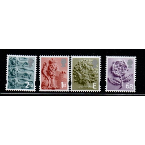 Great Britain  England Sc 6-9 2003 stamp set mint NH