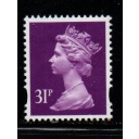 Great Britain Sc MH 221 1996 31p deep rose lilac QE II Machin Head stamp mint NH
