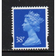 Great Britain Sc MH 264 1999 38p dark blue Machin Head stamp mint NH