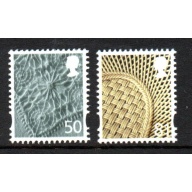 G.B Northern Ireland Sc 28-9 2008 Linen & China stamp set mint NH