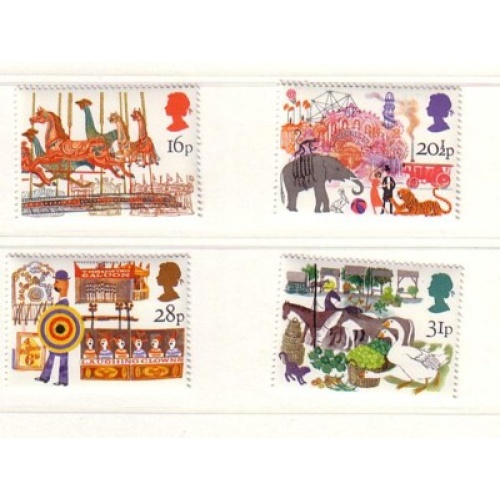 Great Britain Scott 1031-34 1983 British Fairs stamp set mint NH