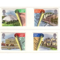 Great Britain Scott  1049-52 1984 Urban Renewal  stamp set mint NH