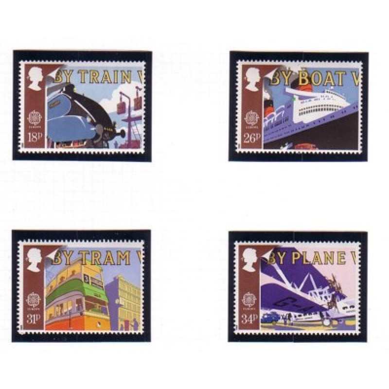 Great Britain Scott  1213-1216 1988 Europa stamp set mint NH