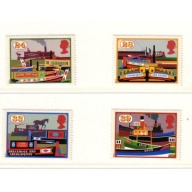 Great Britain Scott  1506-1509 1993 British Canals stamp set mint NH
