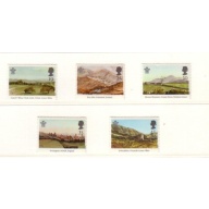 Great Britain Sc 1548-1552 1994 Pr Charles Watercolours stamp set mint NH