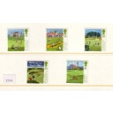 Great Britain Sc 1567-71 1994 Golf Courses stamp set mint NH