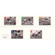 Great Britain Sc 1663-67 1996  Legendary Soccer Players stamp set mint NH
