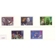 Great Britain Sc 1698-1702 1996 Children's TV stamp set mint NH