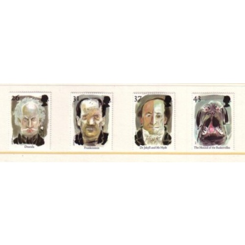 Great Britain Sc 1734-1737 1997 Europa Legends stamp set mint NH