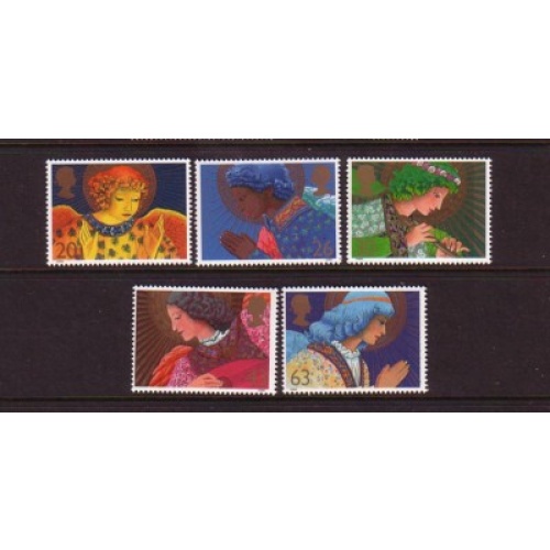 Great Britain Sc 1834-1838 1998 Christmas stamp set mint NH