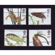 Great Britain Sc 1981-1984  2001 Europa stamp set mint NH