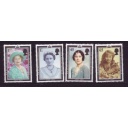 Great Britain Sc 2044-2047 2002 Queen Mother Memorial stamp set mint NH