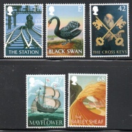 Great Britain Sc 2148-2152 2003 Pub Signs stamp set mint NH