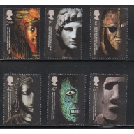 Great Britain Sc 2159-2164 2003 British Museum Anniversary stamp set mint NH
