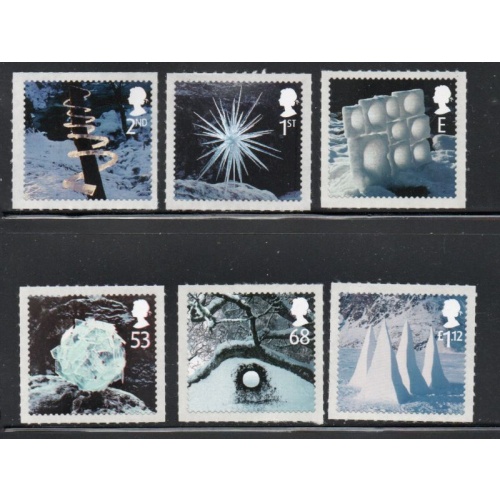 Great Britain Sc 2165-2170 2003 Christmas stamp set mint NH