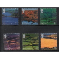 Great Britain Sc 2193-2198  2004 Northern Ireland Scenery stamp set mint NH