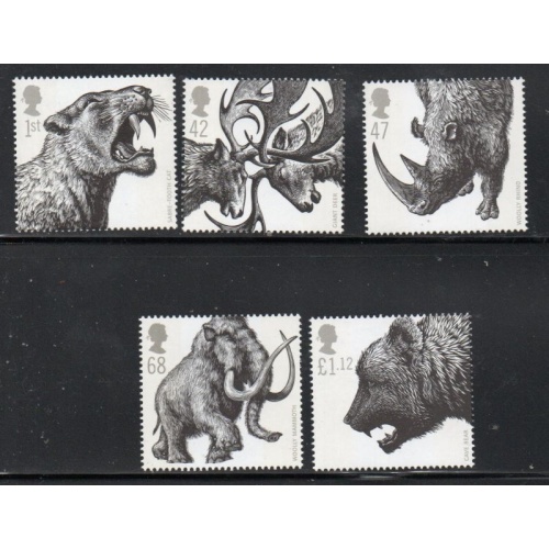 Great Britain Sc 2359-2363 2006 Ice Age Animals stamp set mint NH