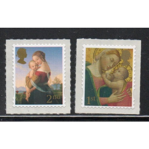 Great Britain Sc 2521-2522  2007 Christmas  stamp set mint NH