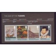 Great Britain Scott 2659 2009 House of Tudor stamp sheet mint NH