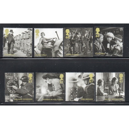 Great Britain Sc 2795-2802 2010 Britain Alone stamp set mint NH