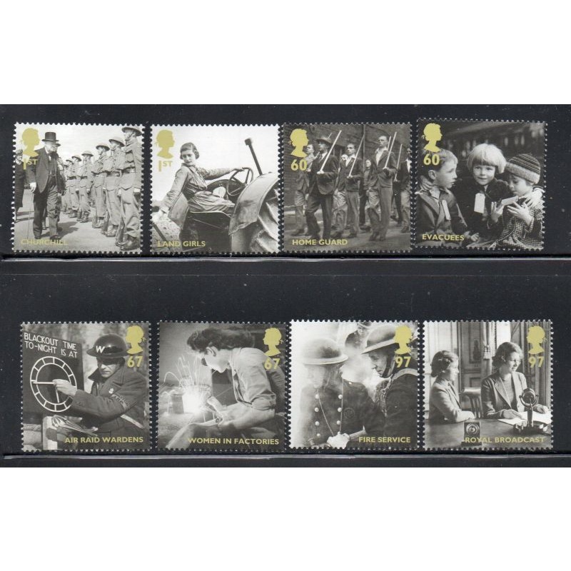 Great Britain Sc 2795-2802 2010 Britain Alone stamp set mint NH