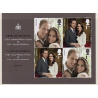 Great Britain Sc 2901 2011  Royal Wedding Prince William stamp sheet mint NH