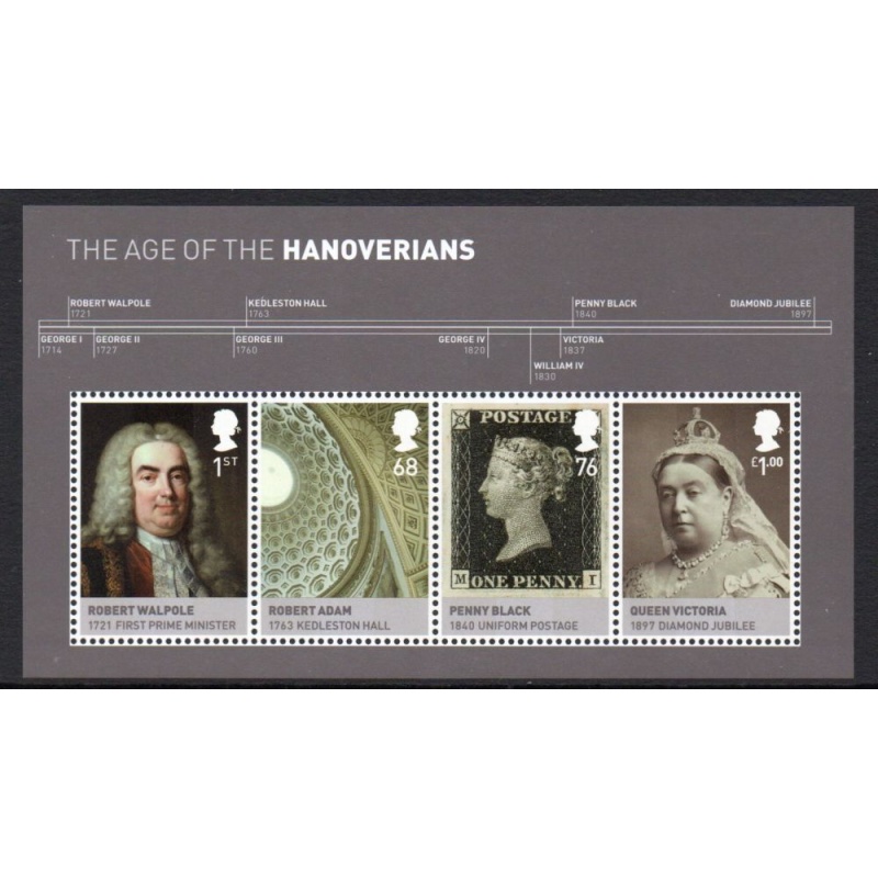 Great Britain Sc 2946 2011 House of Hanover stamp sheet mint NH