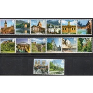 Great Britain Sc 2959-2972 2012 British Landmarks stamp set mint NH