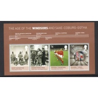Great Britain Sc 2995 2012 House of Windsor stamp sheet mint NH