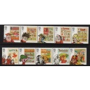 Great Britain Sc 3008-3017 2012 Comic Book Characters stamp set mint NH