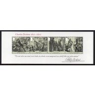 Great Britain Sc 3043 2012 200th Birth of Dickens stamp sheet mint NH
