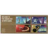 Great Britain Sc 3046 2012 Olympic Games stamp sheet mint NH