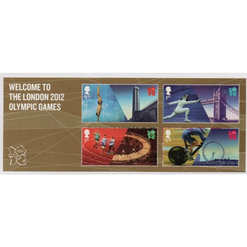 Great Britain Sc 3046 2012 Olympic Games stamp sheet mint NH