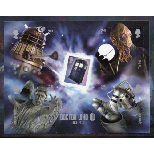 Great Britain Sc 3153 2013 Dr Who  stamp sheet mint NH