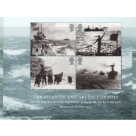 Great Britain Sc 3225 2013 WW II Convoys stamp sheet mint NH