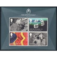 Great Britain Sc 3294 2014 GPO Film Unit Movies stamp sheet mint NH