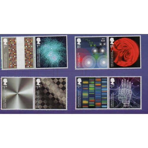 Great Britain Sc 3363-3370 2015 Inventions stamp set mint NH