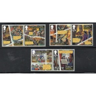 Great Britain Sc 3540-3545  2016 Anniversary Great Fire of London stamp set mint NH