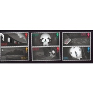 Great Britain Sc 3546-3551  2016 Agatha Christie Novels stamp set mint NH