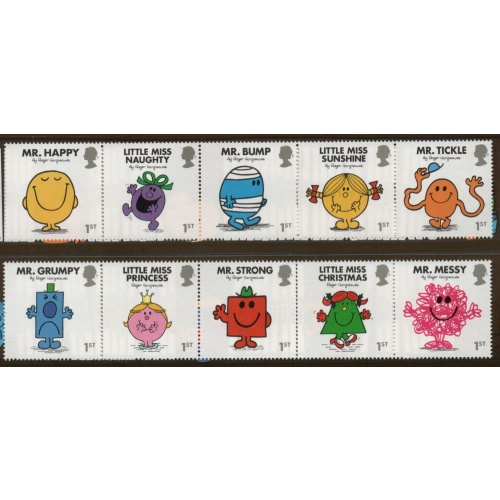 Great Britain Sc 3552-3561  2016 Children's Book Characters stamp set mint NH